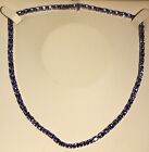 40 carat Tanzanite and Diamond Necklace valued at over $25,000