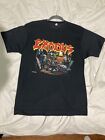 Vintage Exodus Meat Party T-shirt 87 Tour Size L Label Screen Stars 🇺🇸