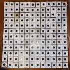 LOT of 144 Lincoln Wheat Cent Coins in Flips - Mostly 1910's ESTATE Collection