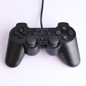 For Sony PlayStation 2 PS2 DualShock 2 Controller Black OEM Original