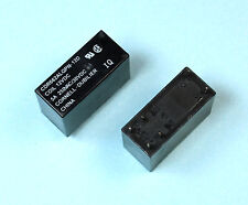 1pc Cornell Dubilier 12VDC Relay, DPST 5 Amps, 250vac