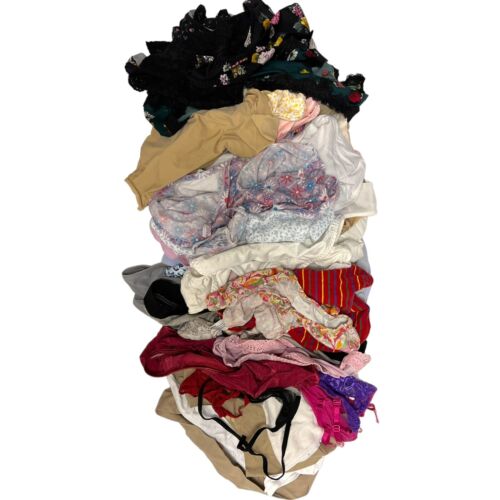 Lot 50 Panties Different Sizes, StylesVintage to Current, Variety FREE SHIPPING