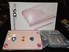 Nintendo DS Lite Console - Metallic Rose Pink In Box w/ Charger & Stylus