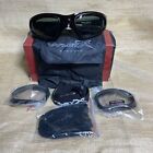 Authentic Wiley X - SG-1 Safety Glasses Black/Clear Lenses Gloss Black Frame NEW