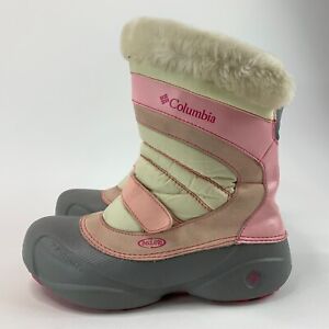 Columbia Girls Womens Snow Day Tech Lite Winter Snow Boots BY1274-684 Size 7