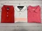 Lot of 3~ Nike Dri-Fit 100% Polyester Short Sleeved Polo Golf Shirts Men's XL