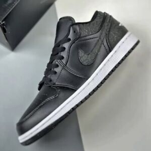 Nike Air Jordan 1 Low SE Off Noir Black Elephant FB9907-001 Men's Multi Size NEW