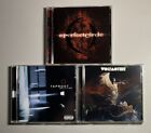 3 Metal CD’s: A PERFECT CIRCLE Mer de NomS~TAPROOT Welcome~WOLFMOTHER - FREE S/H