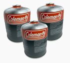 3 Coleman 440G Isobutane Fuel Butane Propane Mix Large Can Camping Survival