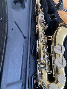 Super Professional Tenor Saxophone With New Case.