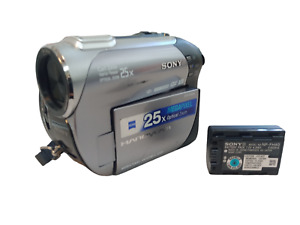 New ListingSony Handycam DCR-DVD308 Mini DVD R RW Disc Digital Camcorder w/ Battery | Works