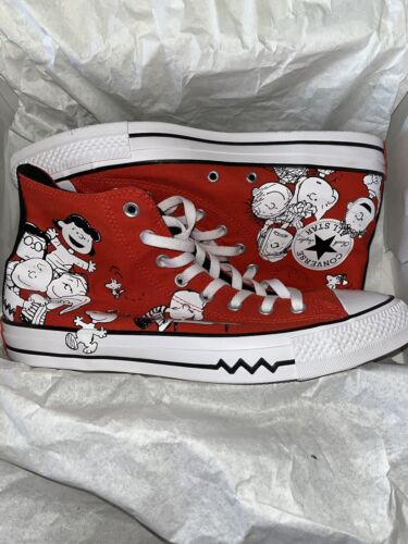 Size 11 - Converse Peanuts x Chuck Taylor All Star High Snoopy and Friends