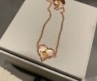 VIVIENNE WESTWOOD Petra Bracelet Rose gold With Crystal / Pink Mother Of Pearl