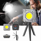 New Listing Rechargeable LED Work Light, 2000 Lumens Magnetic Base with 3 Light Modes, COB