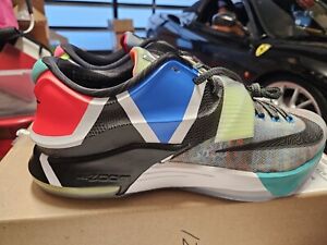 Nike KD 7  What The KD Multicolor Durant Size 13 801778-944 NEW WITH BOX
