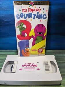 Barney - It’s Time For Counting - CLASSIC COLLECTION VHS Tape