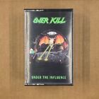 OVERKILL Cassette Tape UNDER THE INFLUENCE Metal Thrash 1988 80s VINTAGE