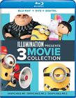 Illumination Presents Despicable Me 3-Movie Collection Blu-ray Steve Carell NEW
