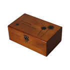 Wooden Sewing Basket Wooden Thread Box Wooden Box with Lid, Sewing Supplies