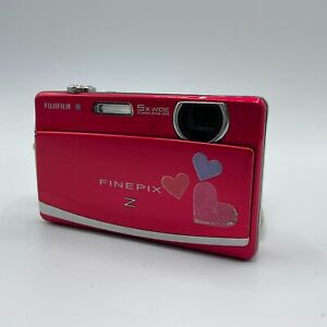 Fujifilm FinePix Z85WM Digital Camera Red No Battery Tested Working