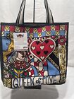 Brighton Queen Of Love ❤️ Large Canvas Tote Bag Tom Clancy