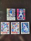 2021-2023 Topps BB 5 Card Lot Chicago Cubs- AUTO & PRIZM