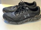 Under Armour Liquify Print Mens Athletic Running Shoes Size 9 Black Gray Camo