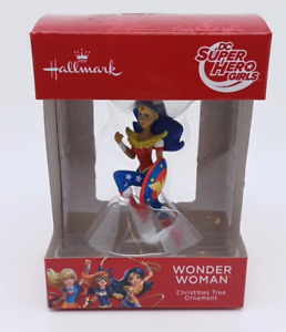 Hallmark DC Super Hero Wonder Woman Christmas Ornament NEW IN BOX