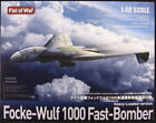 ModelCollect 1/48 FOCKE WULF 1000 German Fast Bomber Project Heavy Loaded Versio
