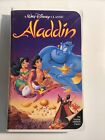 Aladdin (VHS, 1993) Black Diamond #1662 Walt Disney Classic New w/Advertisements