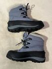 Columbia Cascadian Trinity Women’s Snow Hike Boots Size 9 blue 200g Insulation