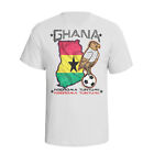 GHANA Football T-Shirt Organic Mens Womens kids AFRICA Flag Kit Ghanaian 2022