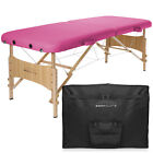 Basic Portable Folding Massage Table - Hot Pink