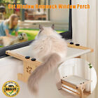 Cat Sill Window Perch Large Cat Window Hammock Shelf Seat Sturdy Wood Frame
