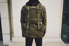 WW2 US M1945 Haversack Military Backpack Combo Set X Strap Canvas Green Belt