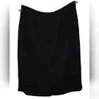 Alfred Dunner Black Pleated Skirt