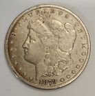 1878-CC Morgan Silver Dollar $1 Carson City in VG/F Condition