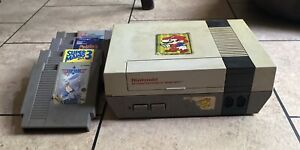 Nintendo Entertainment System Console With 5 Games, No Cords - Untested