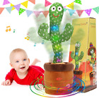 Emoin Dancing Cactus Baby Toys for Girls Boys, Talking Cactus Baby Toy 0-6 Month