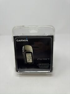 Garmin eTrex Vista H Handheld GPS Rugged High-Sensitivity GPS Camping Hiking-New