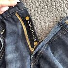 Lucky Brand Jeans Mens 32x32 Lucky You Vintage Straight  Blue Denim Dark Wash