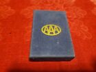 VINTAGE PLAYING CARD DECK AAA  AUTOMOBILE CLUB OF AMERICA SEALED DECK IN BOX