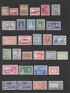 New ListingNEWFOUNDLAND      VARIOUS MINT HINGED/USED ISSUES       1919 to 1947