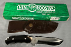 HEN & ROOSTER HR-5003 BH 4116 Fixed Blade KNIFE- German Steel w/ Leather Sheath