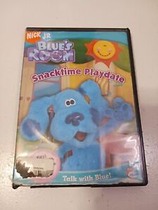 Nick Jr Blue's Room Snacktime Playdate DVD SCRATCHED HEAVILY