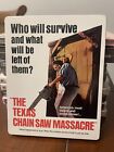 The Texas Chain Saw Massacre (4k Ultra) Steelbook Mint Condition Rare Poster