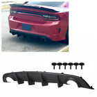 For 2015-23 Dodge Charger SRT Factory Style Rear Diffuser Bumper Valance (For: 2019 Dodge Charger Scat Pack 6.4L)