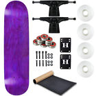 Moose Complete Skateboard Stain Purple 8.0