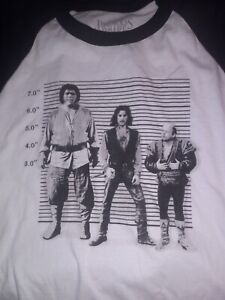 PRINCESS BRIDE BY RIPPLE JUNCTION Mens White Raglan T Shirt Size L Movie Andre