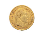 France 1865 A Gold 10 Francs XF Napoleon III
